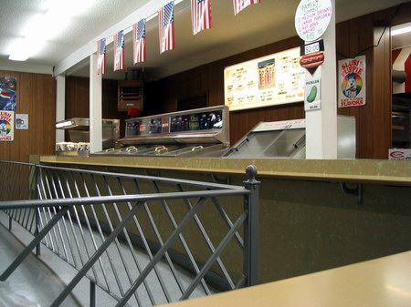 Getty 4 Drive-In Theatre - Inside Snackbar Photo By Robert